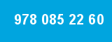 978 085 22 60 978 085 22 60